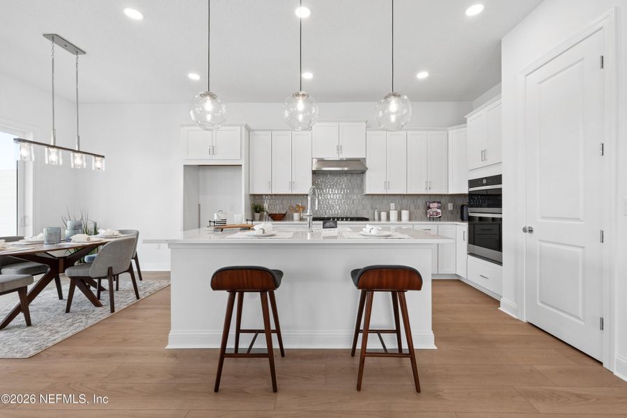 Furnished interior view inside a new home in , St. Augustine (Image 5).
