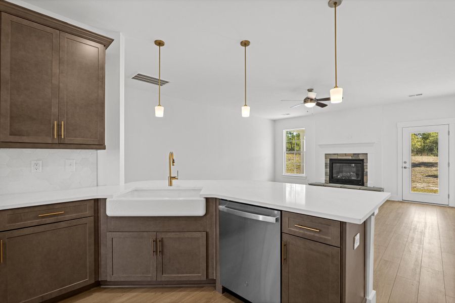 Furnished interior view inside a new home in Hancock Farms, Aiken (Image 8).