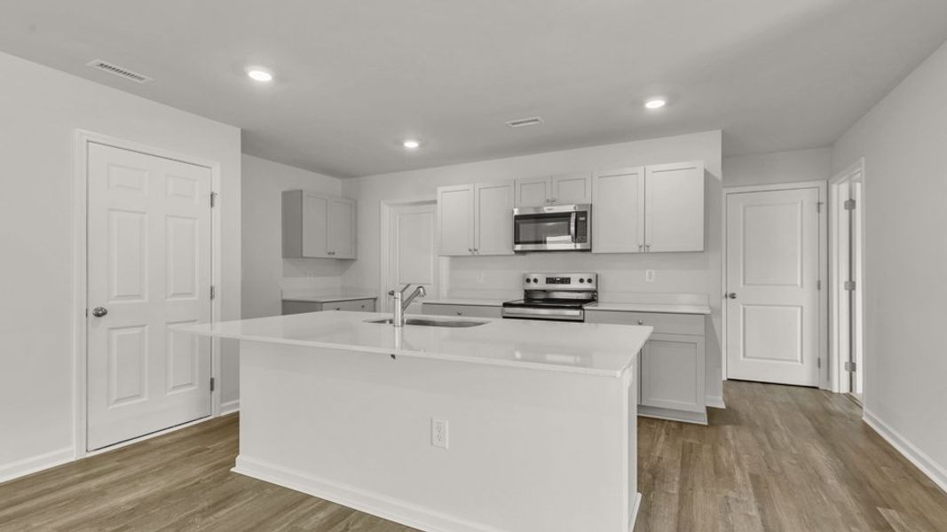Furnished interior view inside a new home in Mount Hope Estates, Winston-Salem (Image 3). Furnished interior view inside a new home in Mount Hope Estates, Winston-Salem (Image 3).