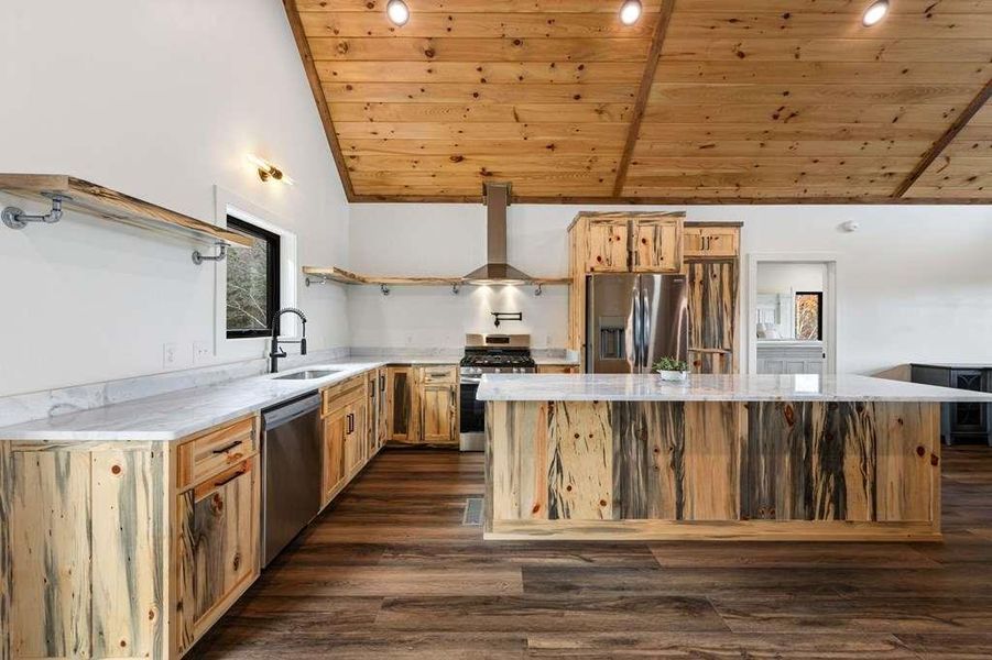 Furnished interior view inside a new home in , Mineral Bluff (Image 7).