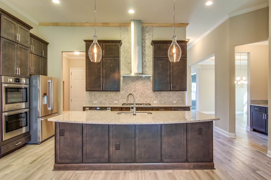 Representative furnished interior of a home built from the Lena by Riverside Homes in Hidden Creek at SilverLeaf 70' Series, St. Augustine (Image 9).