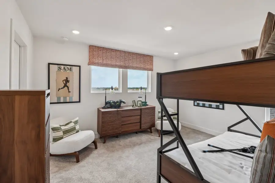 Furnished interior view inside a new home in Blue Creek Trails, Richmond (Image 30).