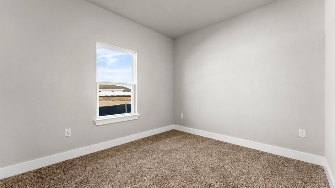 Representative unfurnished interior of a home built from the The Mckenzie by D.R. Horton in Liberty, Panama City (Image 36).