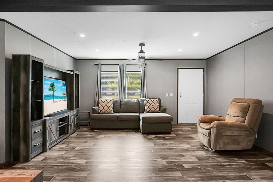 Furnished interior view inside a new home in , Bonneau (Image 16).