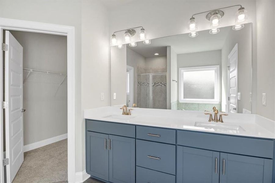 Furnished interior view inside a new home in Tuscany Hills, Douglasville (Image 11).