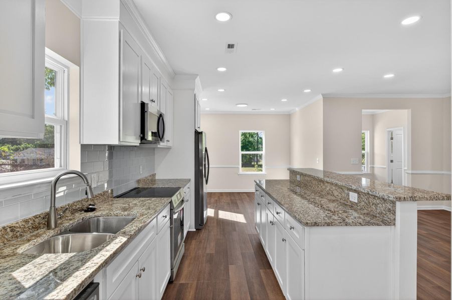 Furnished interior view inside a new home in , North Charleston (Image 6).