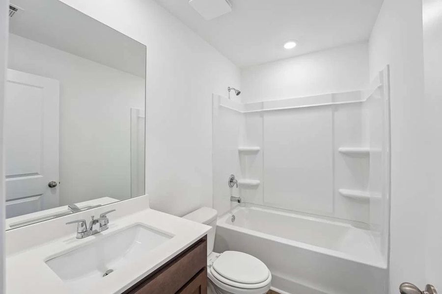 Bathroom Two featuring Roosevelt Collection Finishes