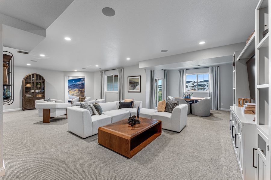 Representative furnished interior of a home built from the Ridge by Taylor Morrison in Parterre Destination Collection, Thornton (Image 23).