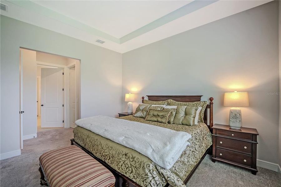 Furnished interior view inside a new home in Del Webb Stone Creek, Ocala (Image 33).