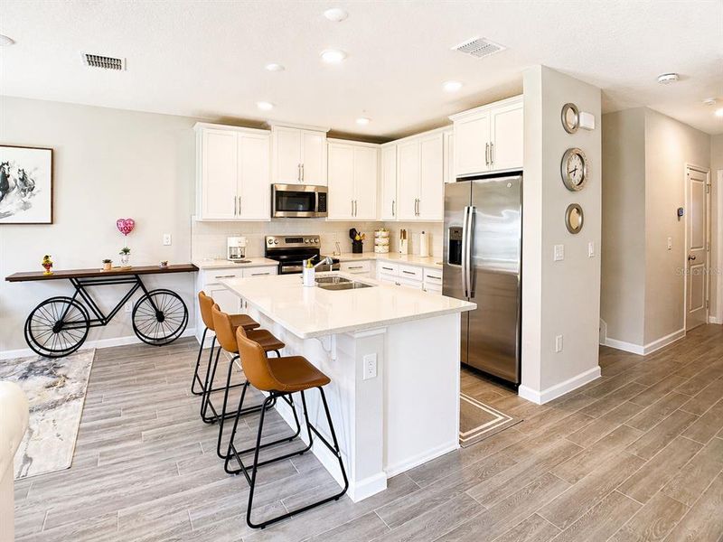 Furnished interior view inside a new home in , St. Cloud (Image 7).