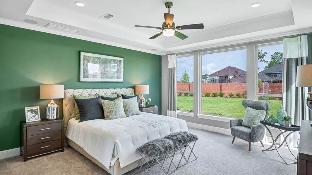 Representative furnished interior of a home built from the Calypso by Taylor Morrison in Avalon at Friendswood, Friendswood (Image 15).