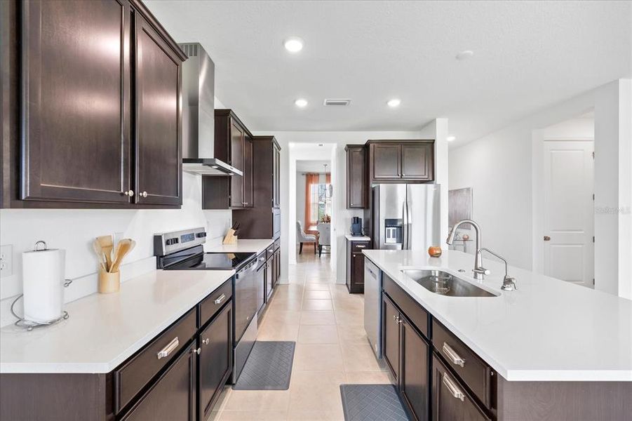 Furnished interior view inside a new home in Hilltop Point, Dade City (Image 11).