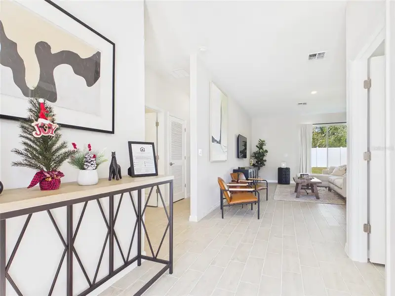 Furnished interior view inside a new home in , Ocala (Image 5). Furnished interior view inside a new home in , Ocala (Image 5).