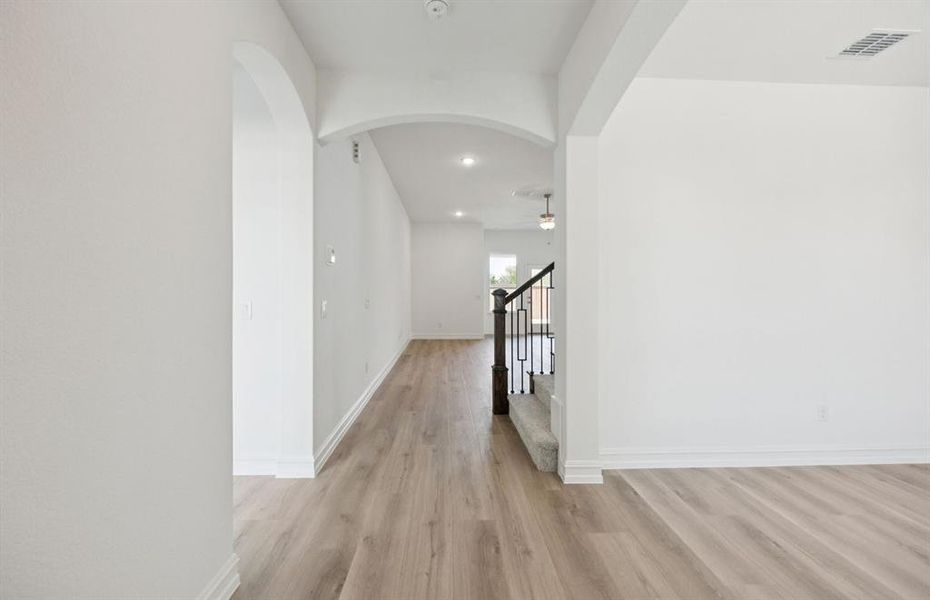 Welcoming entry into home Welcoming entry into home