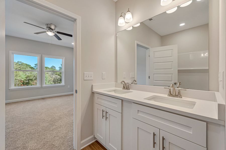 Furnished interior view inside a new home in Blossom Grove, Crestview (Image 12).