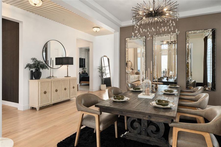 Furnished interior view inside a new home in , Celina (Image 33).