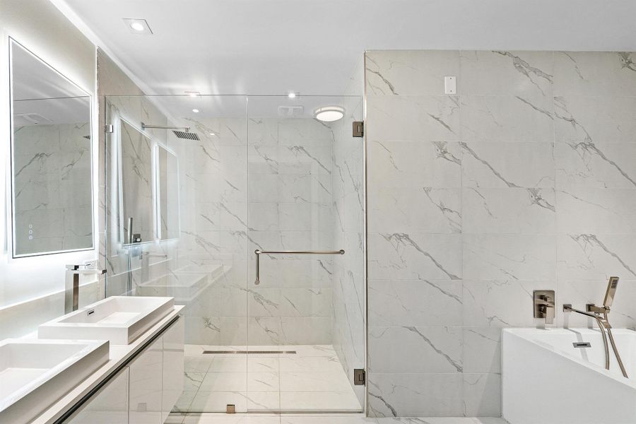 Furnished interior view inside a new home in , West Palm Beach (Image 13).