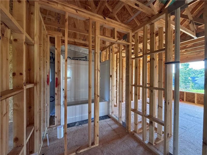 In-progress construction of a new home in Maple Village, Adairsville, GA (Image 9).