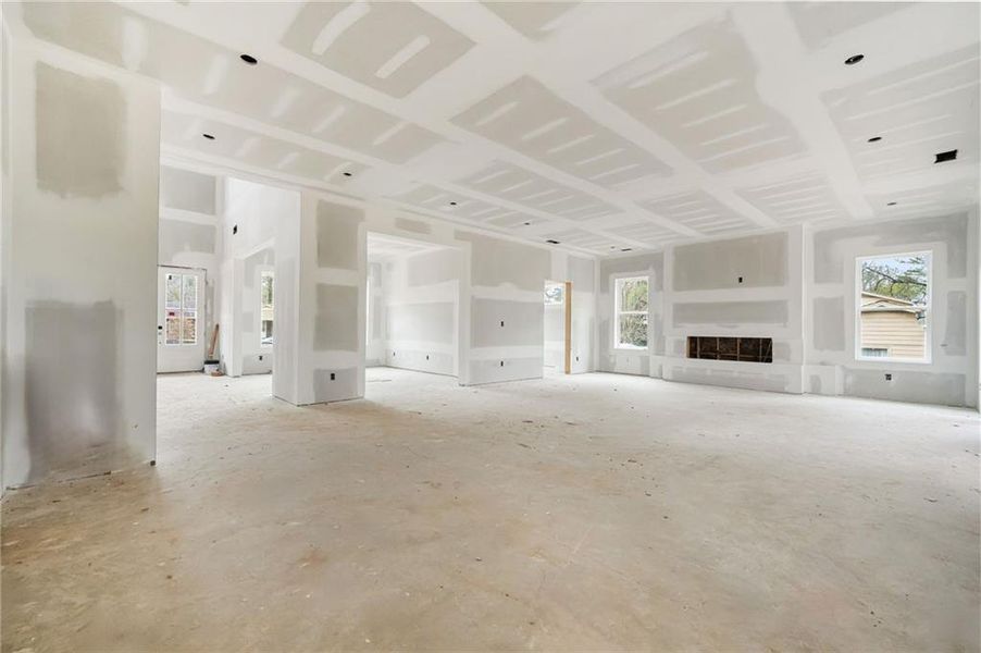 In-progress construction of a new home in , Atlanta, GA (Image 18). In-progress construction of a new home in , Atlanta, GA (Image 18).