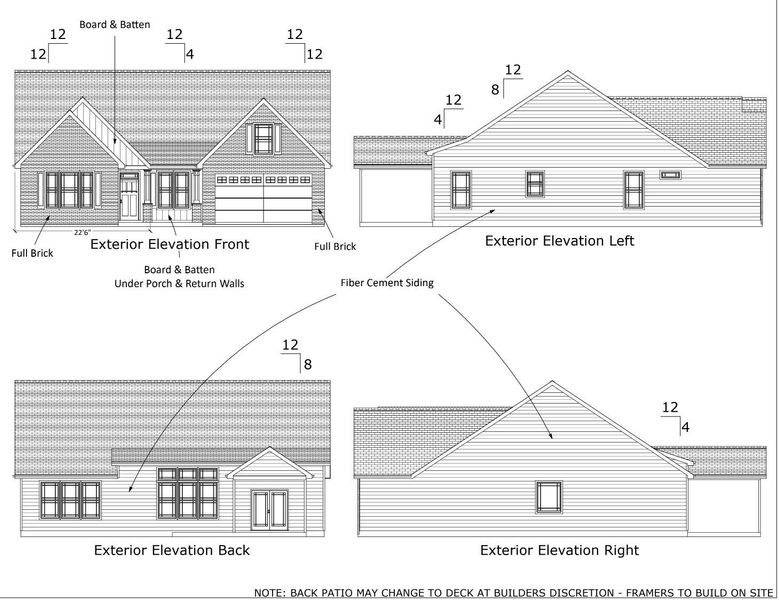 Exterior rendering of this home design in Lakeside at Blue Ridge Plantation, Taylors, SC (Image 2). Exterior rendering of this home design in Lakeside at Blue Ridge Plantation, Taylors, SC (Image 2).