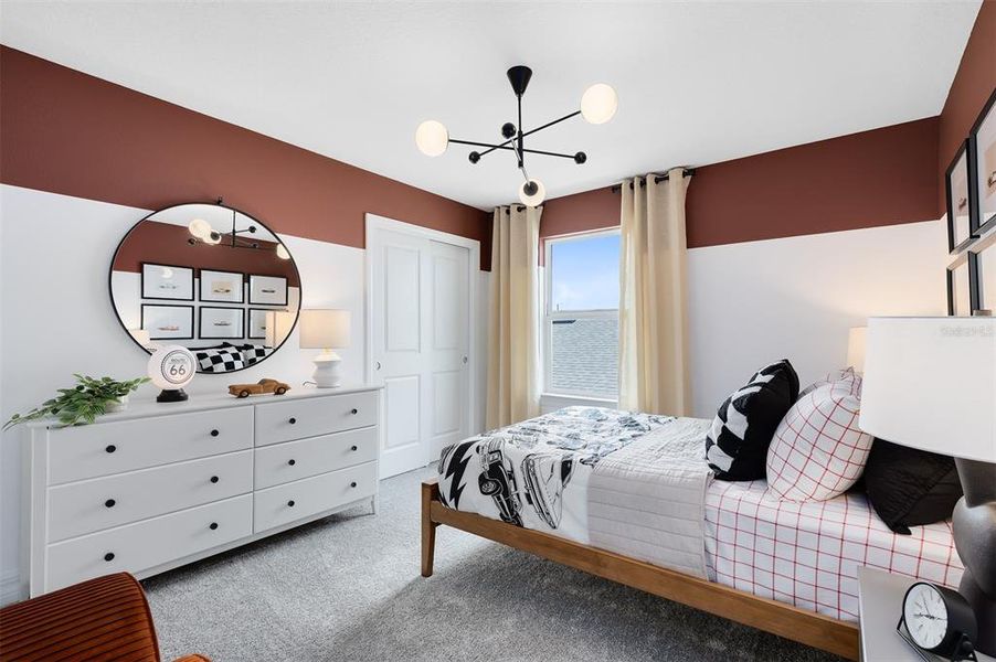 Furnished interior view inside a new home in Willow Ridge, Montverde (Image 25).