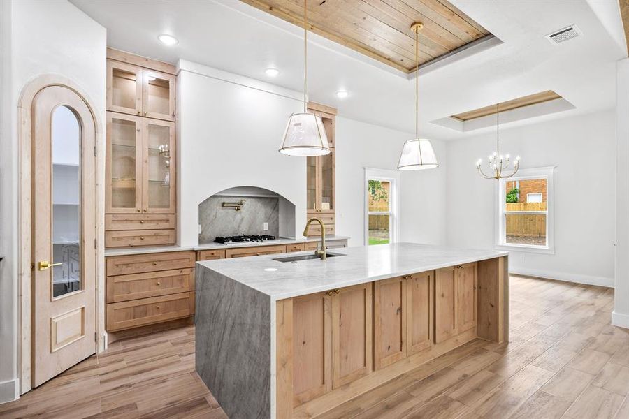 Furnished interior view inside a new home in , Fort Worth (Image 8).