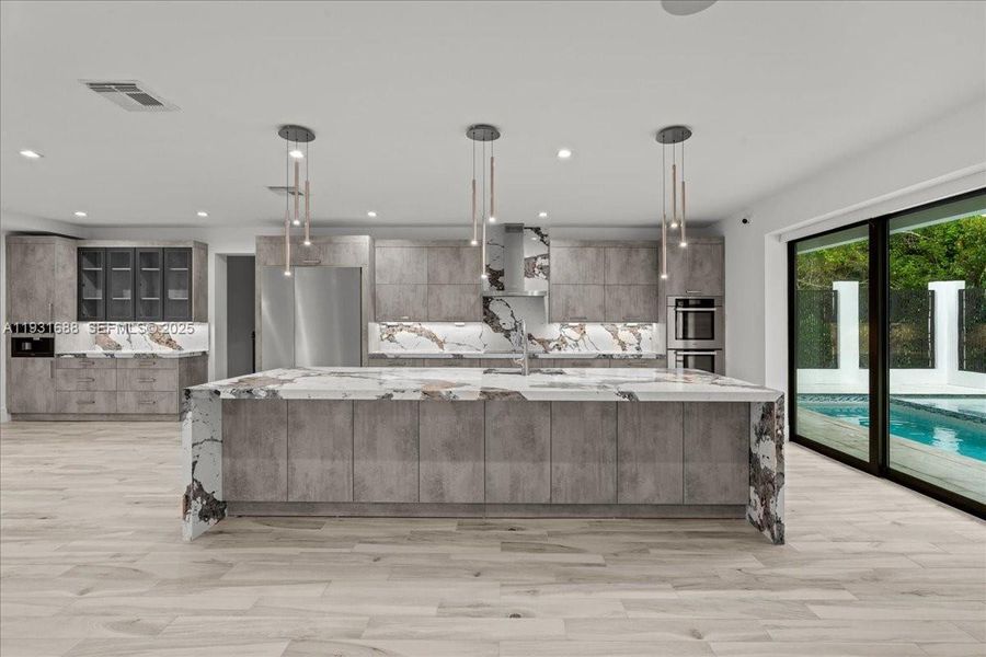 Furnished interior view inside a new home in , Naples (Image 15).