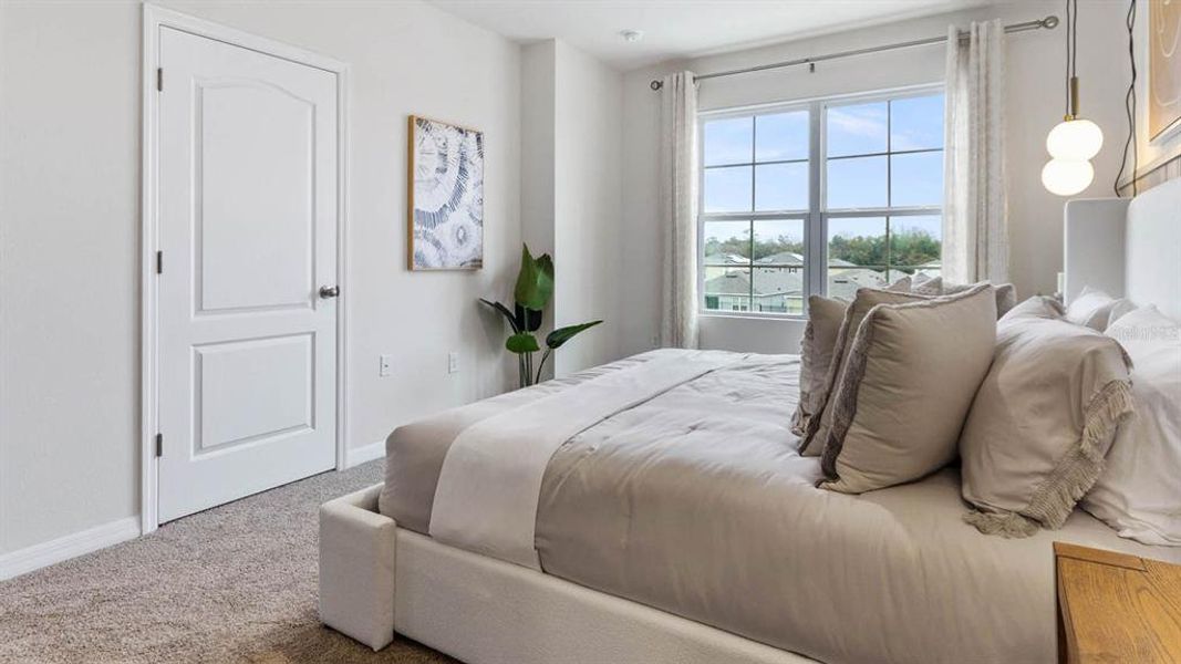 Furnished interior view inside a new home in , Davenport (Image 24).