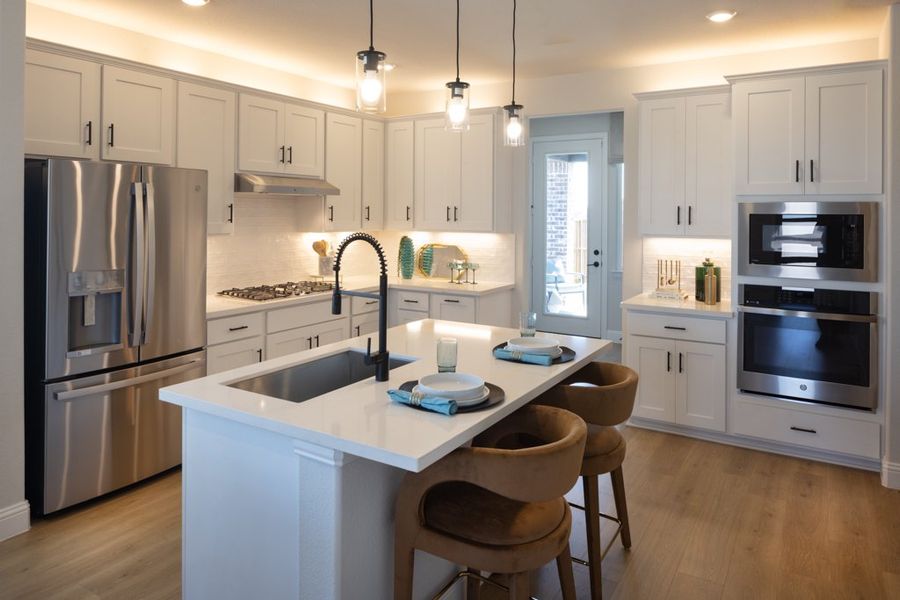 Furnished interior view inside a new home in North Sky Celina, Celina (Image 9).
