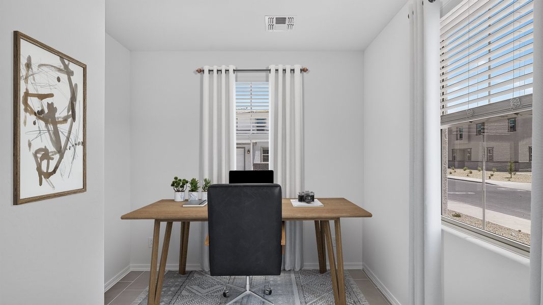 Furnished interior view inside a new home in Artisan at Asante, Surprise (Image 11).