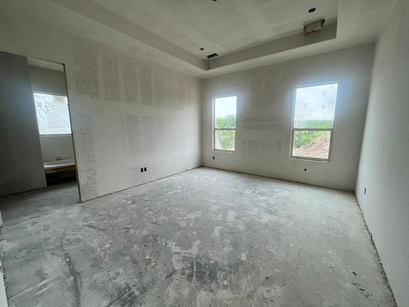 In-progress construction of a new home in Eagle Ridge Estates, Weatherford, TX (Image 13).