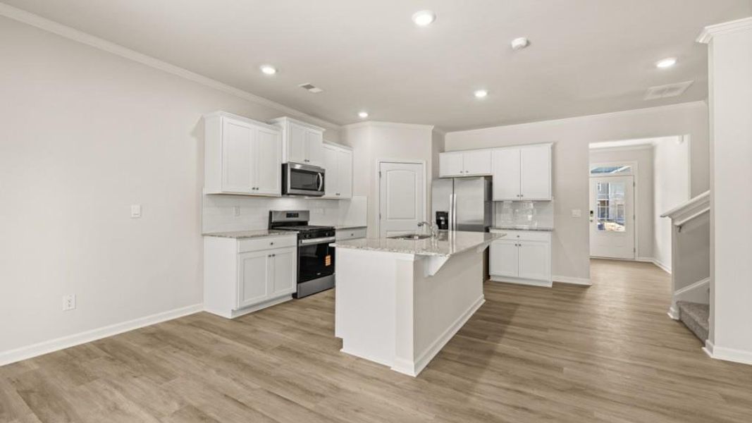 Furnished interior view inside a new home in Fairhaven, Lithia Springs (Image 5).