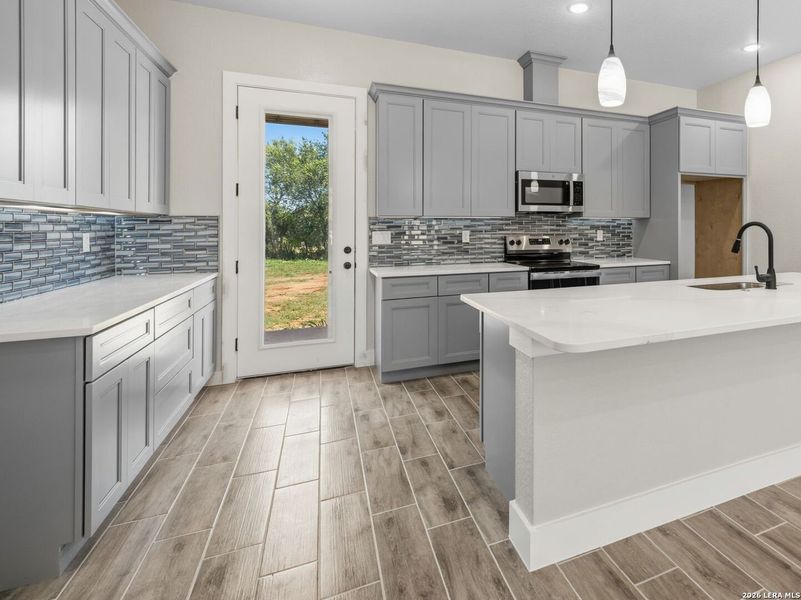 Furnished interior view inside a new home in , Lytle (Image 11).