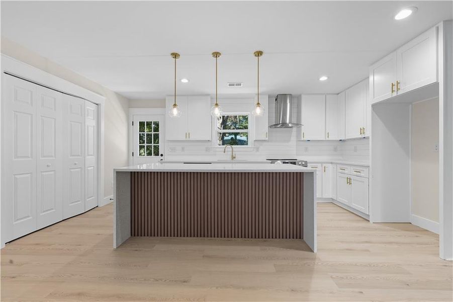 Furnished interior view inside a new home in , Austell (Image 4).
