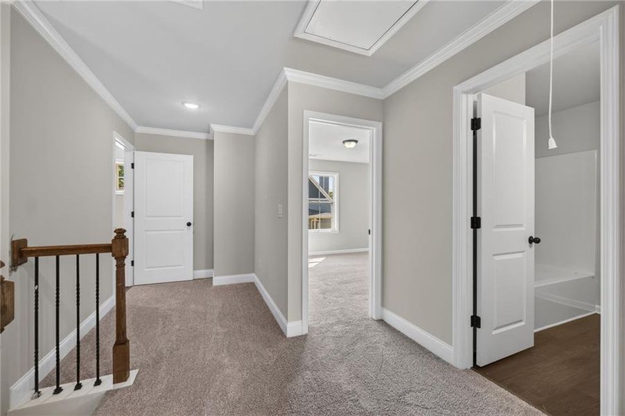 Spacious, unfurnished interior of a new home in , Monroe (Image 31). Spacious, unfurnished interior of a new home in , Monroe (Image 31).