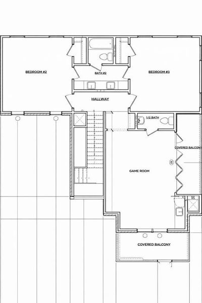2D floor plan layout of this home in , Dallas, TX (Image 5).