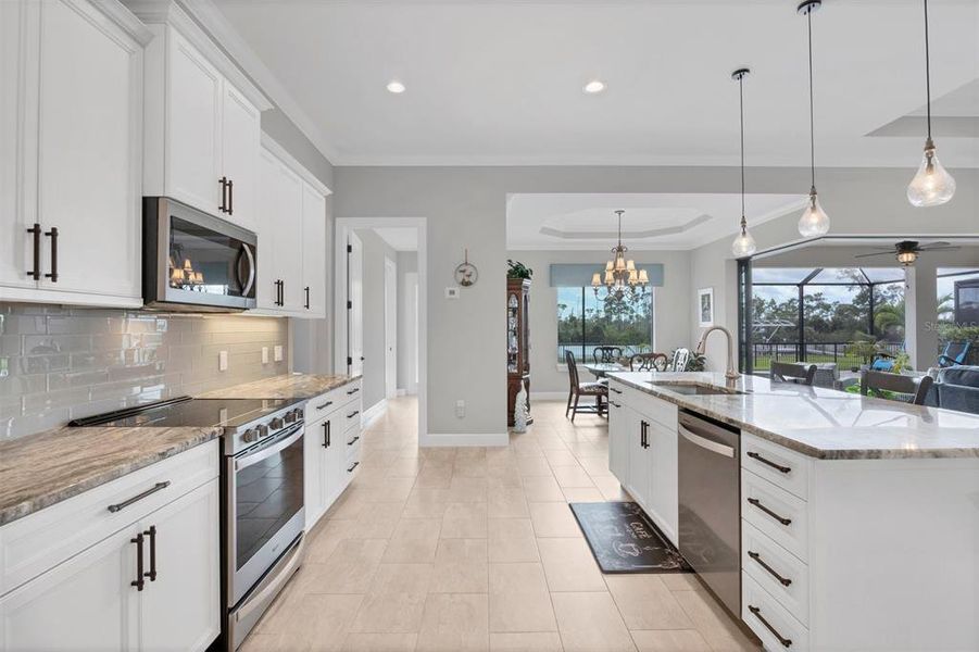 Furnished interior view inside a new home in , Port Charlotte (Image 13).