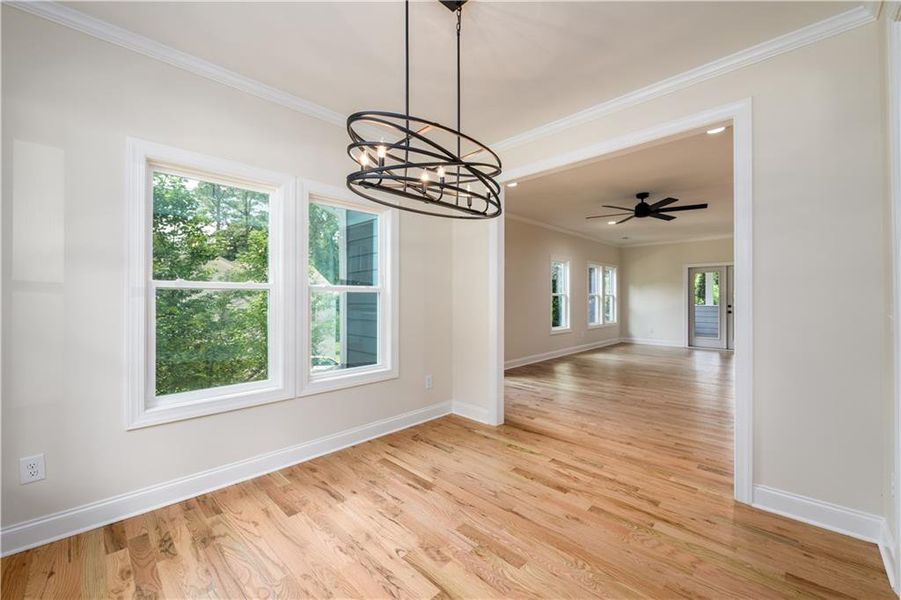 Spacious, unfurnished interior of a new home in , Atlanta (Image 23).