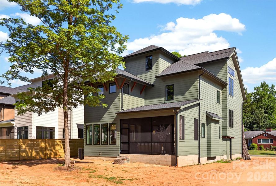 Front exterior of a new home in , Charlotte, NC, highlighting curb appeal (Image 24).
