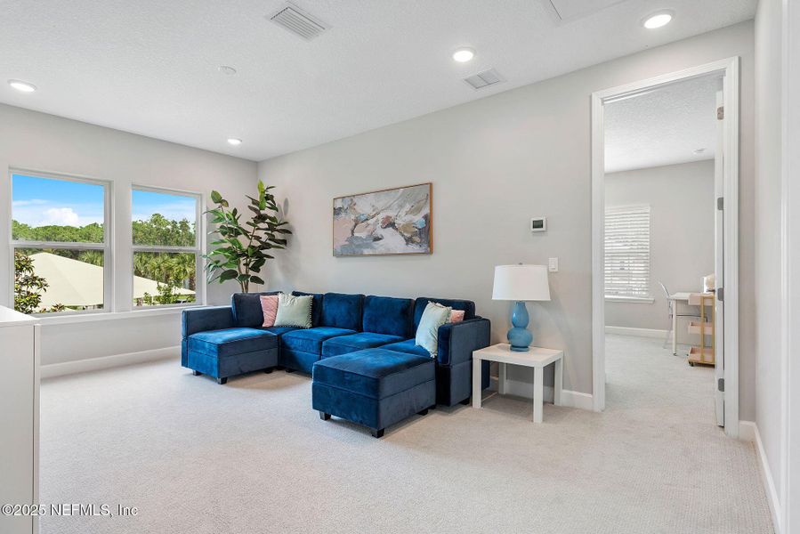 Furnished interior view inside a new home in Palm Crest AT Seabrook, Ponte Vedra (Image 47).