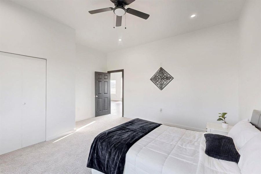 Furnished interior view inside a new home in , Abbott (Image 10). Furnished interior view inside a new home in , Abbott (Image 10).