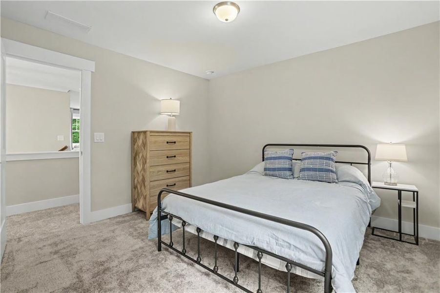 Furnished interior view inside a new home in , Hoschton (Image 27).