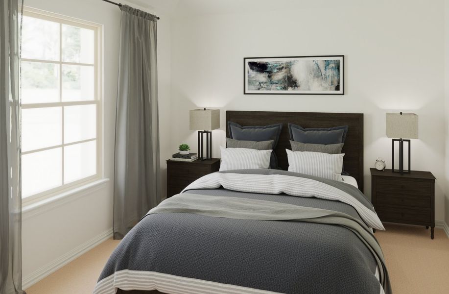 Furnished interior view inside a new home in Verandah, Royse City (Image 21).