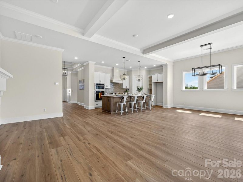Furnished interior view inside a new home in Encore at Streamside - Tradition Series, Waxhaw (Image 13).