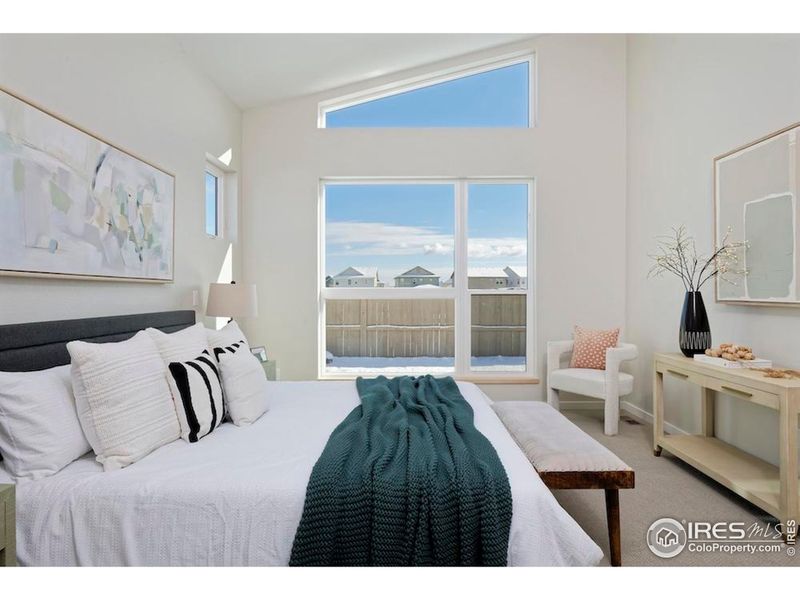 Furnished interior view inside a new home in Northstar, Longmont (Image 13).