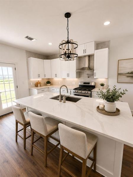Furnished interior view inside a new home in , Kaufman (Image 5).