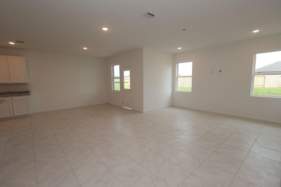 Great room and dining area - still under construction! Great room and dining area - still under construction!