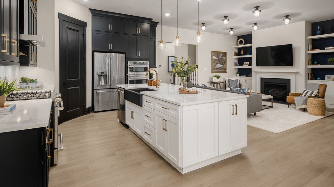 Representative furnished interior of a home built from the The Adventurer by DRB Elevate. in Brook Run, Fort Mill (Image 14).