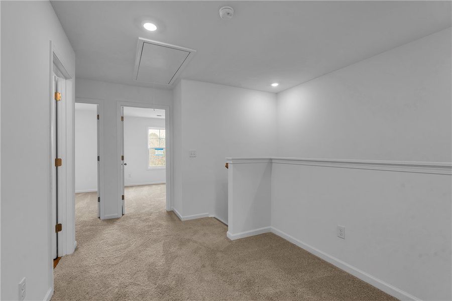 This versatile interior space offers a neutral pal This versatile interior space offers a neutral pal