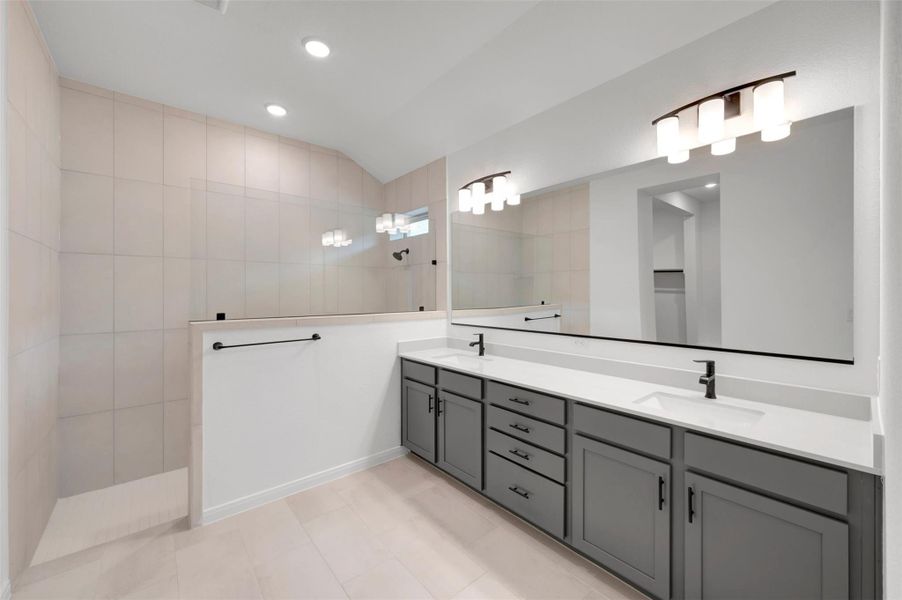 Furnished interior view inside a new home in Escondido - Overlook Collection, Magnolia (Image 7).